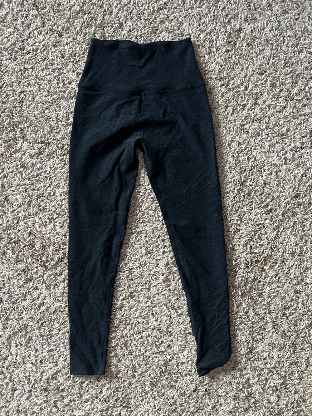 Beyond Yoga Girls' Black High-Waist Leggings
